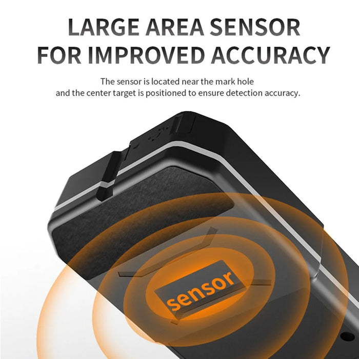 GVDA GD210D Metal Detector Laser Distance Meter Rangefinder Wall Scanner Wire Cable Metal Stud Wood Finder Digital Tape - 7