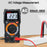 GVDA GD103B Household Mini Backlit Digital Multimeter DC / AC Voltage DC Current Portable Meter Tester with Kickstand - 2