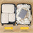 8PCS Travel Luggage Case Bags Polyester Compression Packing Cubes Organizer Pouches for Makeup, Toiletries, Clothes - Black - 4