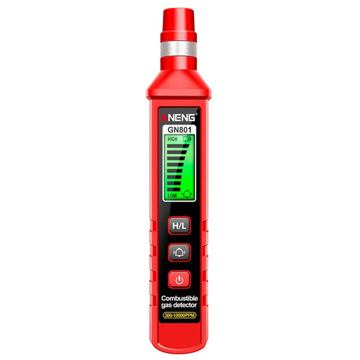 ANENG GN801 Combustible Gas Detector 300-10000PPM Sound Alarm Gas Analyzer Gas Leakage Meter LCD Environmental Tester Tool - 1