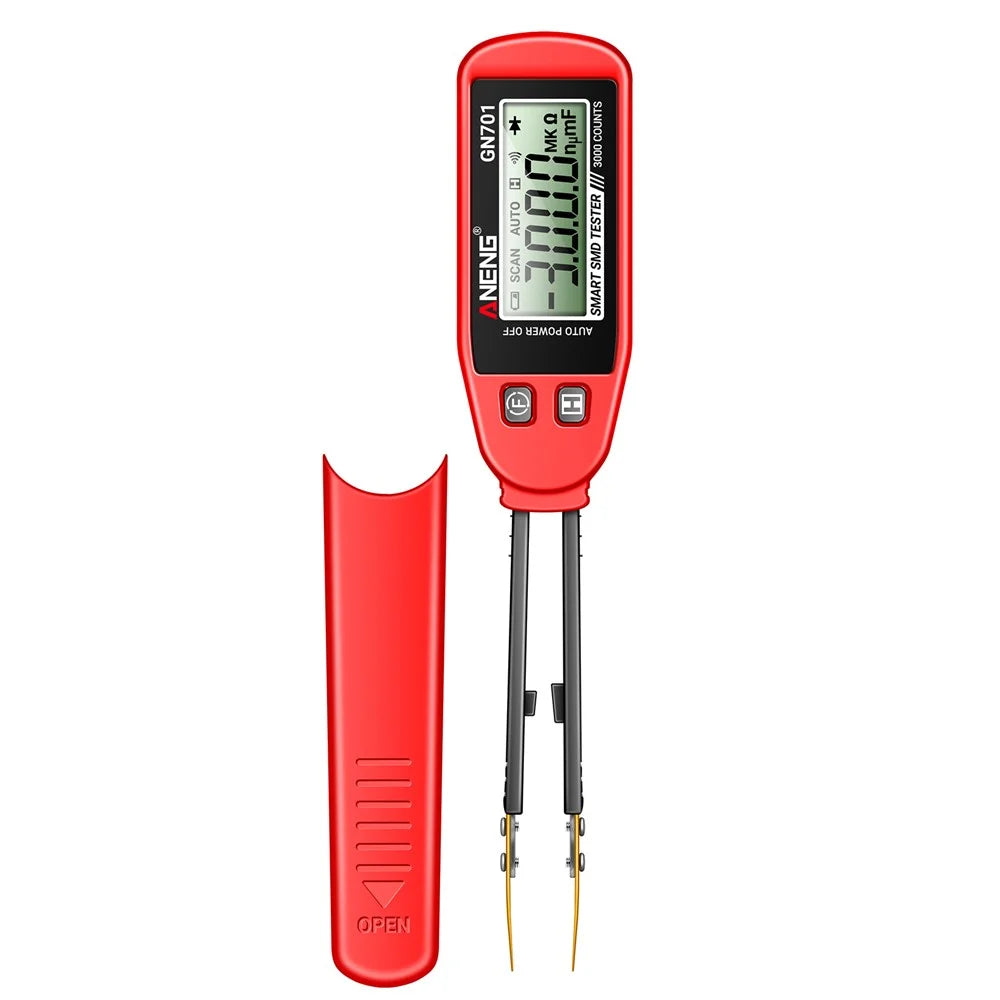 ANENG GN701 Digital Smart SMD Tester Electrical Multimeter Resistance Capacitance Continuity Diode Test Meter - 1