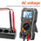 ANENG SZ06 2000 Counts Digital Multimeter Voltage Resistance Meter AC / DC Ammeter Voltmeter Ohm Tester with LCD Backlight - Grey - 4