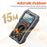 ANENG SZ06 2000 Counts Digital Multimeter Voltage Resistance Meter AC / DC Ammeter Voltmeter Ohm Tester with LCD Backlight - Grey - 7