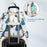 Waterproof Mommy Bag Nylon Polyester Large Capacity Shoulder Bag Outdoor Maternity Backpack - Blue - 6