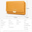 TAILIAN T2704-001 Multiple Card Slots Wallet Tri-fold Design PU Leather Card Storage Holder for Women - Yellow - 6