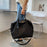 2399 Nylon Handbag Sports Travel Duffle Bag Weekend Overnight Bag Tote Shoulder Bag - Black - 3