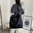 2399 Nylon Handbag Sports Travel Duffle Bag Weekend Overnight Bag Tote Shoulder Bag - Black - 5