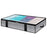 100x50x18cm Foldable Non-woven Under Bed Storage Bag Blankets Clothes Zipper Storage Bag - 1