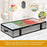 100x50x18cm Foldable Non-woven Under Bed Storage Bag Blankets Clothes Zipper Storage Bag - 4
