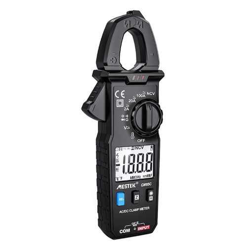 MESTEK CM85C Mini AC / DC Clamp Meter Multifunction HD LCD Screen Smart Multimeter (No Battery) - 1