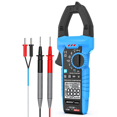 MESTEK CM86B AC / DC 1000A Clamp Meter High Precision Auto Range LCD Digital Multimeter (No Battery) - 1