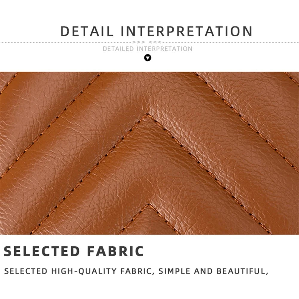 BAELLERRY N2401 PU Leather Women Short Wallet Cross Decoration Zipper Pocket Coin Purse - Brown - 4