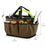 KG0050 Gardening Tool Storage Bag Oxford Cloth Multiple Pockets Plant Tool Kit Tote - Coffee - 7