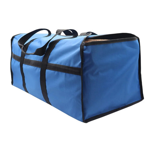 KG0200 Firewood Log Tote Bag Carrier Oxford Cloth Fireplace Firewood Storage Bag - Sapphire - 1
