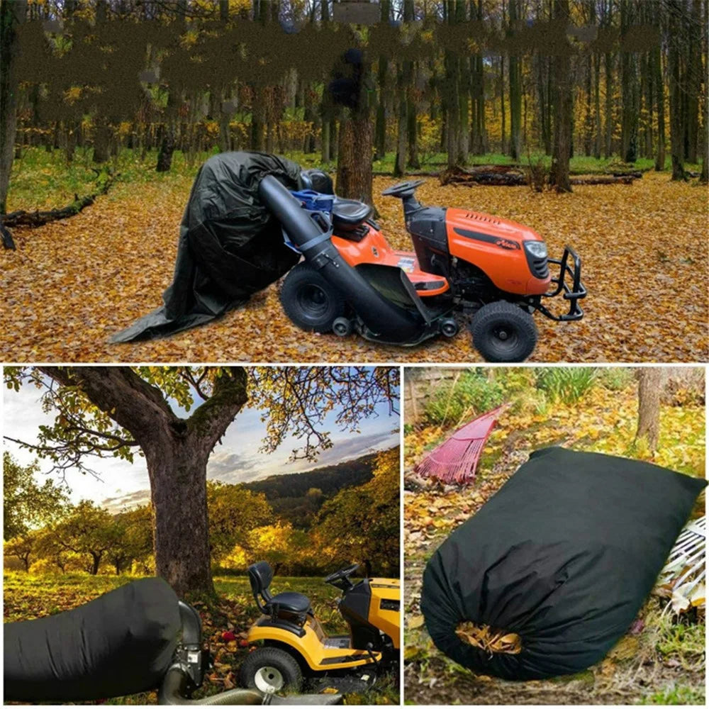 KG0062 210D Oxford Cloth Lawn Tractor Leaf Bag Grass Catcher Bag for Most Lawn Mowers - 4