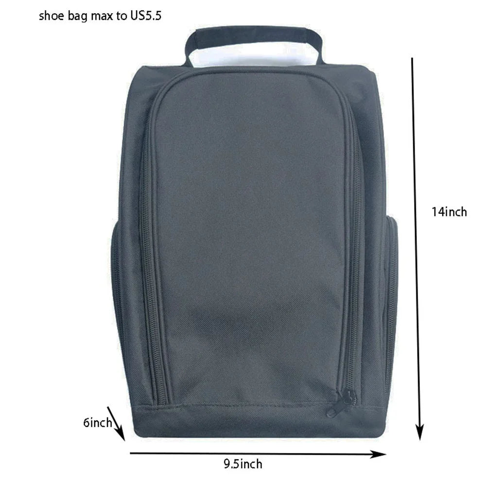 KG0228 Sport Shoes Zipper Storage Bag 600D Oxford Cloth Golf Balls Carrying Tote Bag - 6