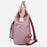 2023 Girls Travel Backpack Nylon Laptop Shoulders Bag Handbag Students School Bag Bookbag - Pink - 5