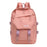 Fashion Canvas Student School Shoulder Bag Travel Backpack Daypack - Pink - 1