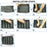 Kitchen Cutlery Drawer Organizer with Adjustable Dividers Fork Spoon Storage Case - 4