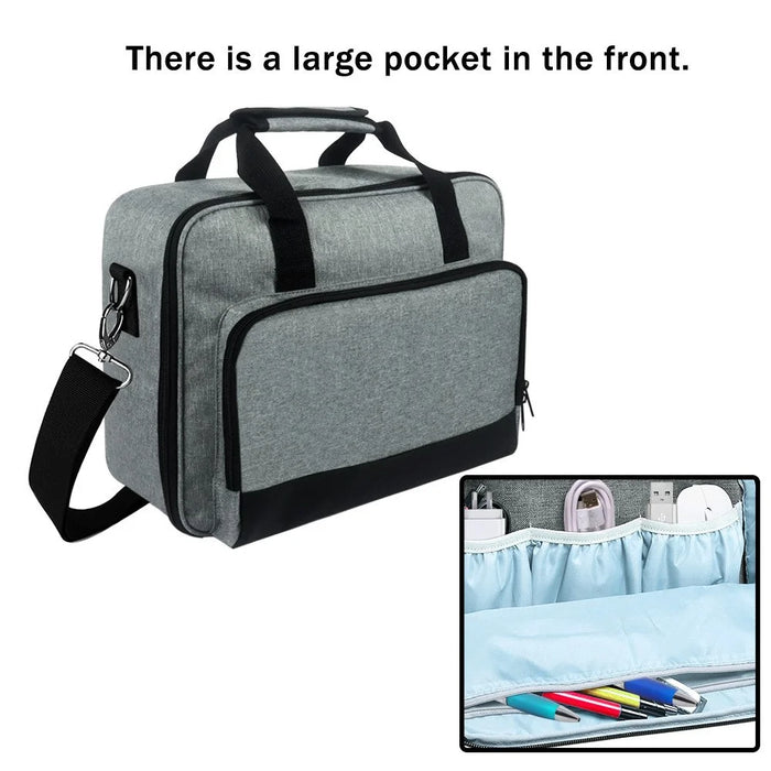 For Epson / BenQ / ViewSonic Shoulder Bag Projector Accessories Storage Pouch - 5