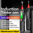 ANENG VD807 Multi-Function Voltage Display Test Pencil Zero / Fire Line Smart Recognizer LED Flashlight Wire Tester - Black - 2