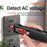 ANENG VD807 Multi-Function Voltage Display Test Pencil Zero / Fire Line Smart Recognizer LED Flashlight Wire Tester - Black - 3