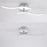 12W Modern LED Ceiling Lamp Wave Shape Ceiling Light for Bedroom Kitchen Living Room Decor - Pure White - 4