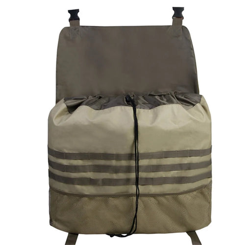 Off-Road Car Spare Tyre Hanging Bag Storage Bag Outdoor Oxford Cloth Backpack - Khaki - 1