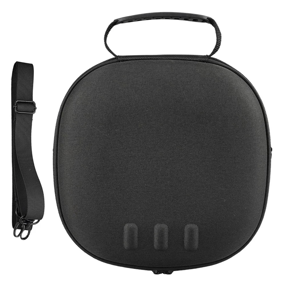 EVA Hard Carrying Case for Meta Quest 3 VR Glasses Host Storage Bag with Shoulder Strap - Black - 1