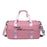 Large Capacity Oxford Cloth Waterproof Fitness Tote Crossbody Bag Travel Luggage Bag - Pink - 1