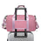 Large Capacity Oxford Cloth Waterproof Fitness Tote Crossbody Bag Travel Luggage Bag - Pink - 3