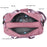 Large Capacity Oxford Cloth Waterproof Fitness Tote Crossbody Bag Travel Luggage Bag - Pink - 5