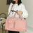 Stylish Oxford Cloth Waterproof Sport Fitness Tote Crossbody Bag Travel Luggage Bag - Pink - 3