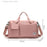Stylish Oxford Cloth Waterproof Sport Fitness Tote Crossbody Bag Travel Luggage Bag - Pink - 7