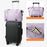 Oxford Cloth Duffle Bag Weekend Overnight Shoulder Bag Sports Gym Handbag - Light Purple - 4