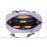 Oxford Cloth Duffle Bag Weekend Overnight Shoulder Bag Sports Gym Handbag - Light Purple - 5