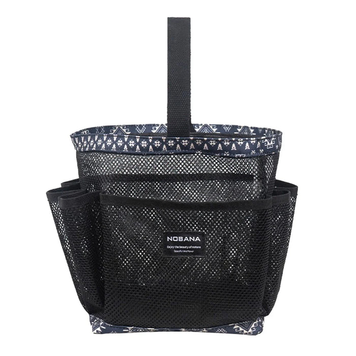 NOBANA Portable Mesh Basket Shower Caddy Tote Bag for Outdoor Shower Beach College Dorm Room - 2