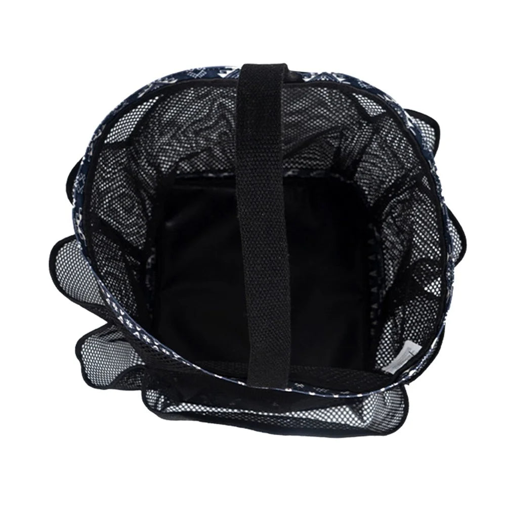 NOBANA Portable Mesh Basket Shower Caddy Tote Bag for Outdoor Shower Beach College Dorm Room - 4