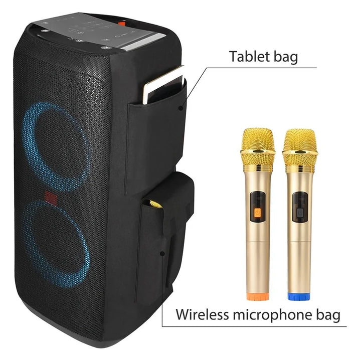 For JBL PartyBox 310 Speaker Protection Case Portable Storage Pouch Large Bag for Outdoor Use - 4