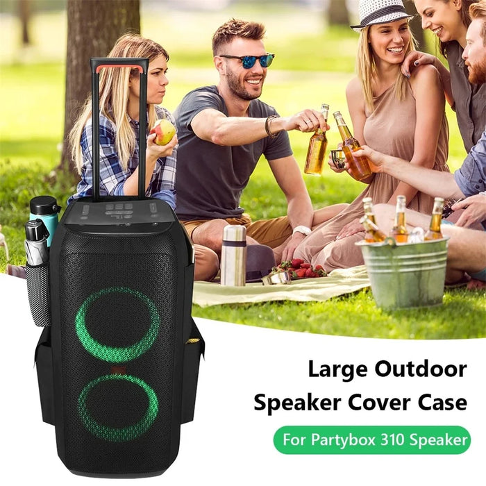 For JBL PartyBox 310 Speaker Protection Case Portable Storage Pouch Large Bag for Outdoor Use - 6