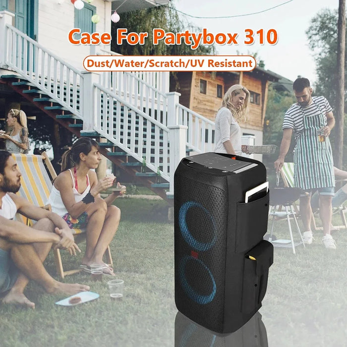 For JBL PartyBox 310 Speaker Protection Case Portable Storage Pouch Large Bag for Outdoor Use - 7