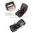 BAELLERRY D5104 Men's Zipper Wallet RFID Blocking PU Leather Card Pouch Coin Purse Bag Billfold - Light Brown - 5