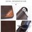 BAELLERRY D5104 Men's Zipper Wallet RFID Blocking PU Leather Card Pouch Coin Purse Bag Billfold - Light Brown - 6
