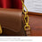 SMNQS-6144 Solid Color Underarm Bag Fashion Women PU Leather Crossbody Shoulder Bag - Coffee - 3