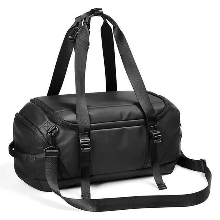 Multifunctional Waterproof Shoulder Bag 36-55L Large Capacity Fitness Gym Bag Travel Crossbody Handbag - 1