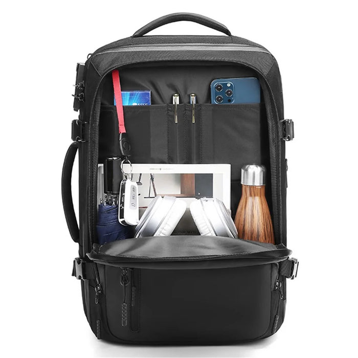 1090-1 Multifunctional Shoulder Bag Oxford Cloth Business Backpack Waterproof Outdoor Travel Bag - 2