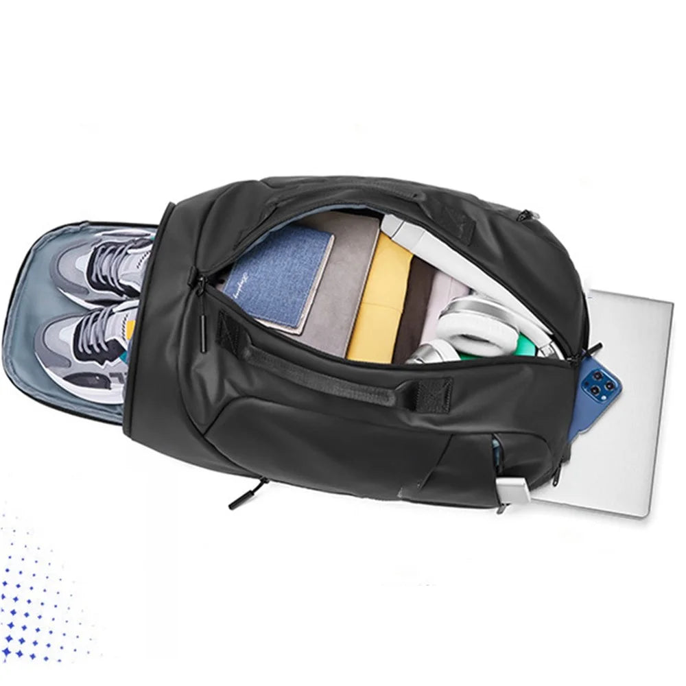8295 Multifunctional Oxford Cloth Portable Bag Business Style Backpack Outdoor Waterproof Travel Bag - 2