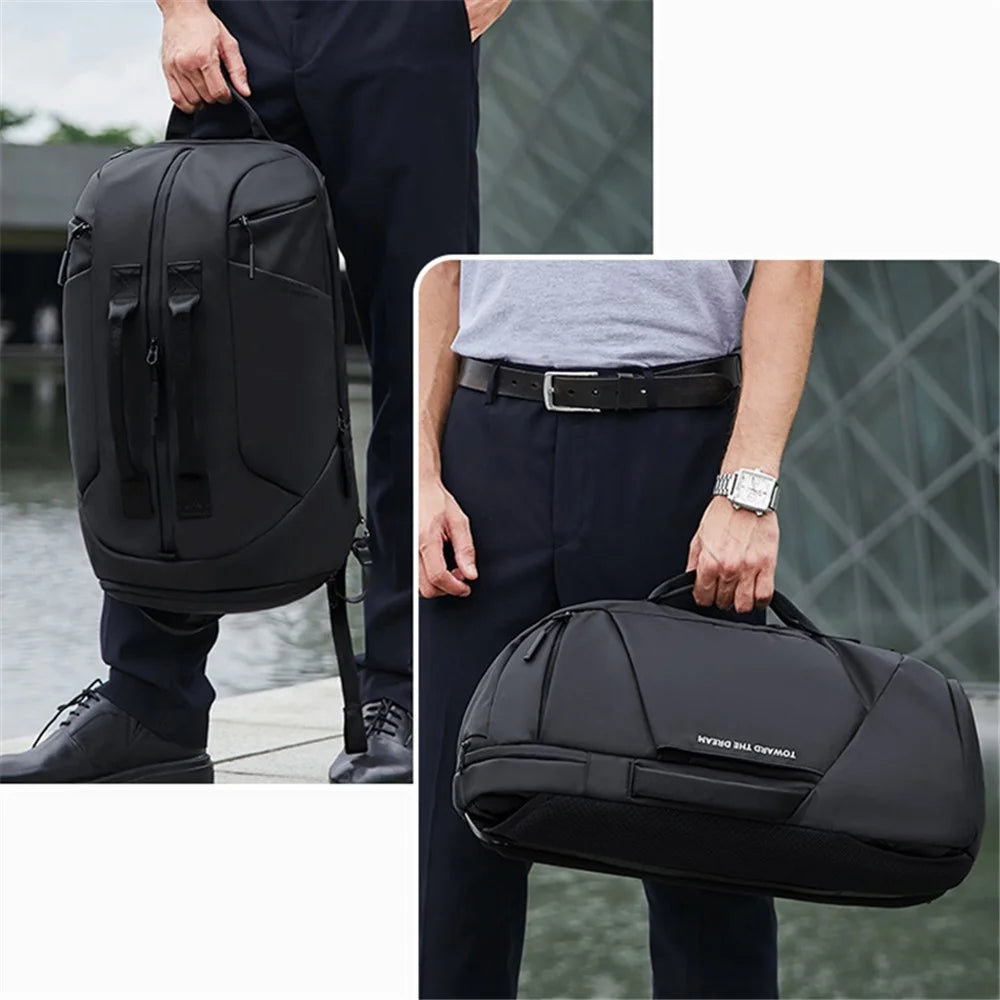 8295 Multifunctional Oxford Cloth Portable Bag Business Style Backpack Outdoor Waterproof Travel Bag - 4