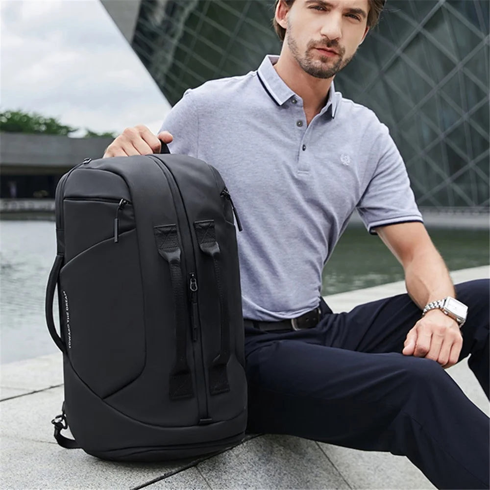 8295 Multifunctional Oxford Cloth Portable Bag Business Style Backpack Outdoor Waterproof Travel Bag - 5