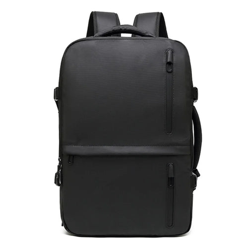 8828 Expandable Capacity Laptop Backpack Oxford Cloth Travel Shoulders Bag Multifunction Handbag - 1